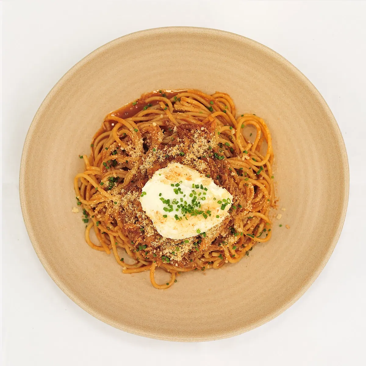 Goat ragù pasta