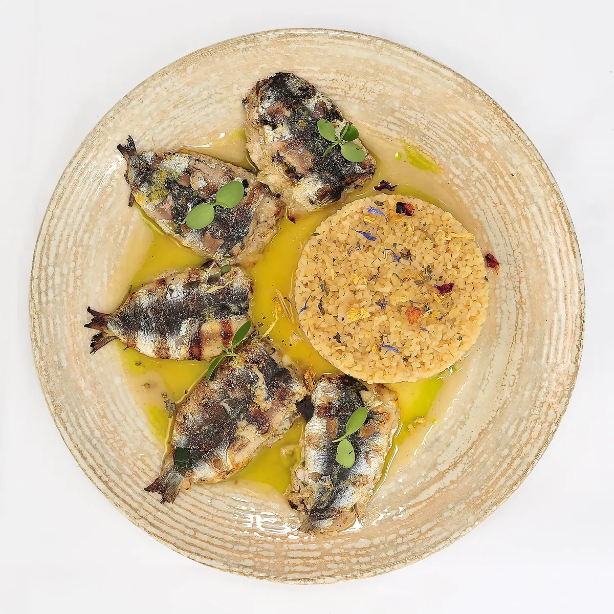 Marinated “married” sardines