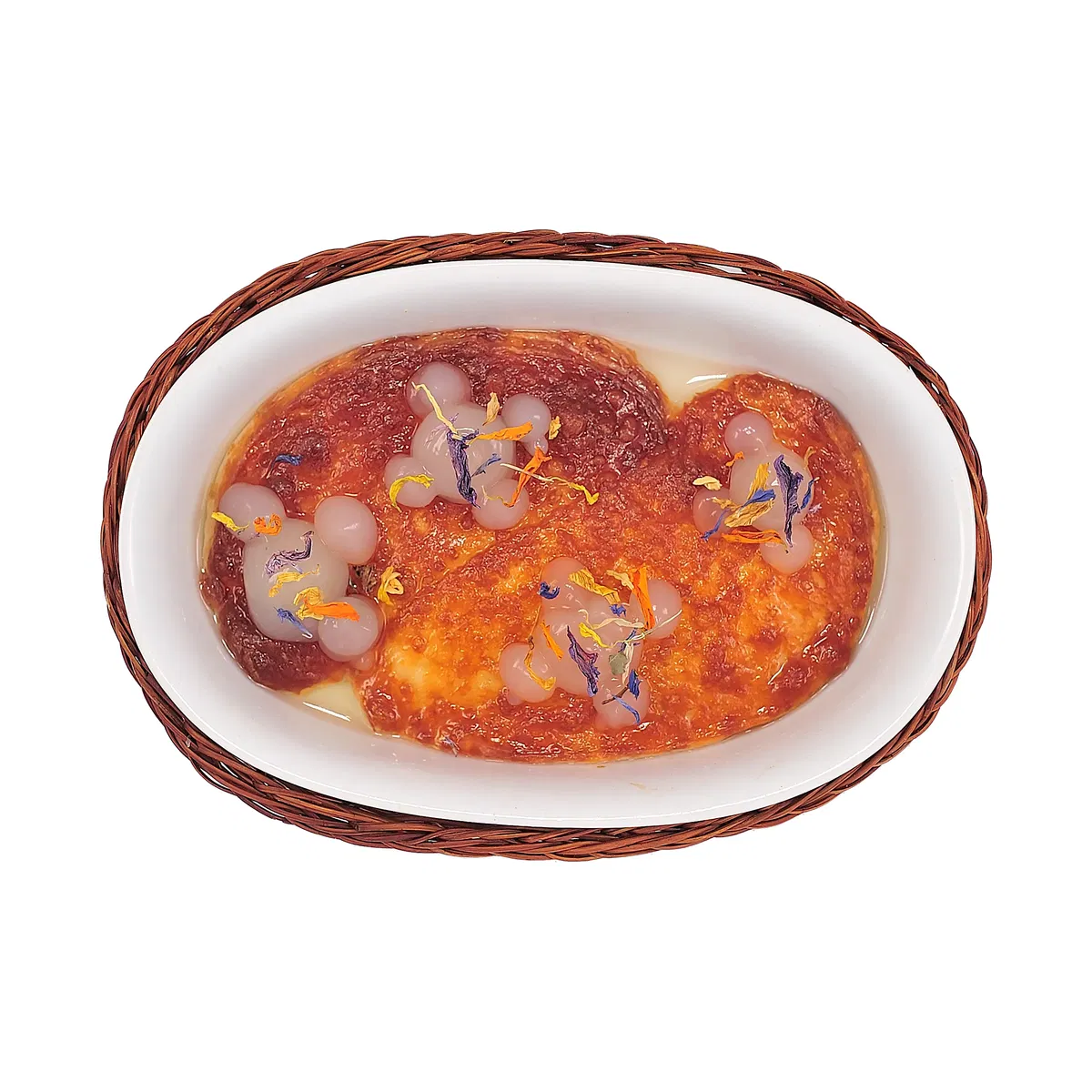 Ladotyri cheese from Mytilene with lemon gel